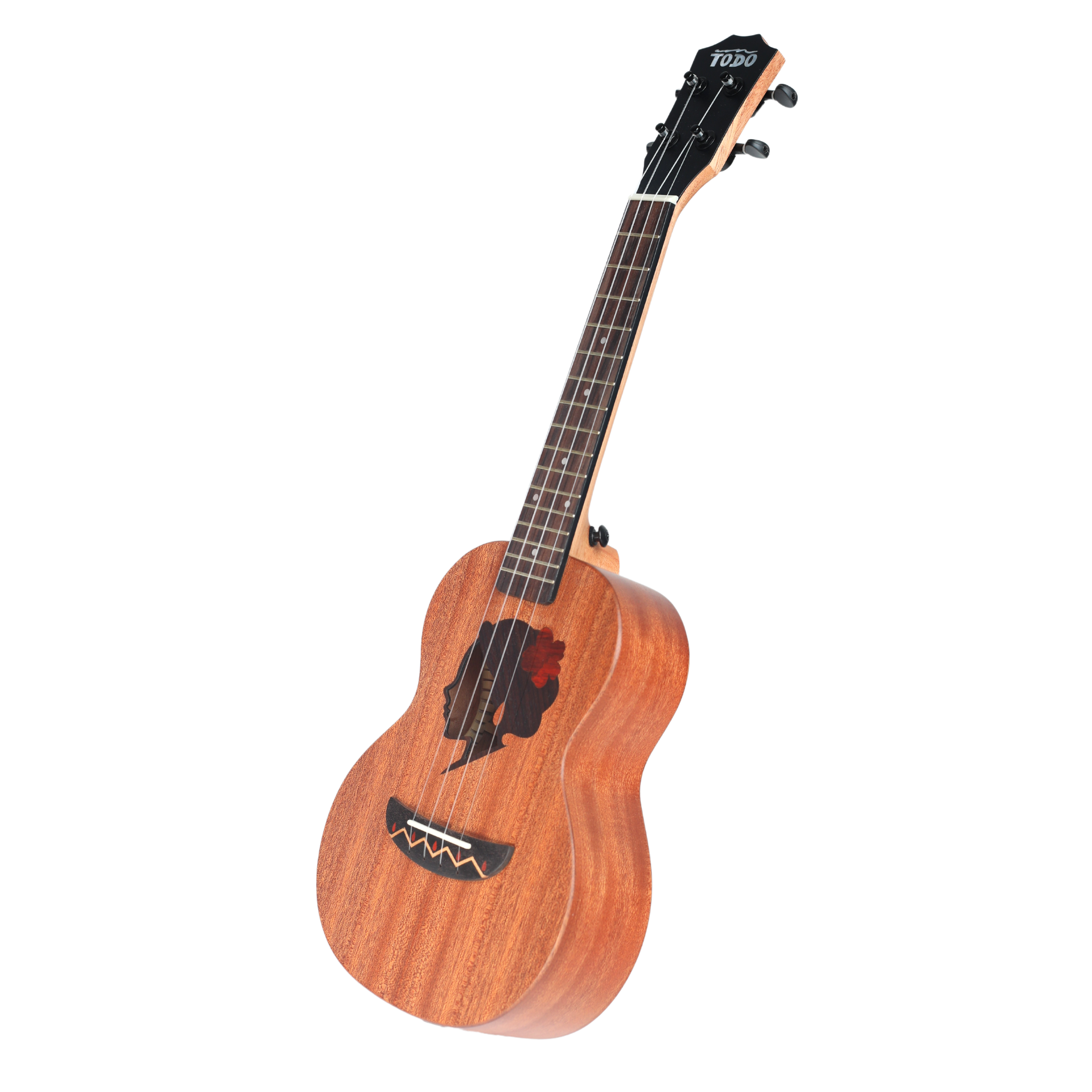 Hula Girl Ukulele Mahagoni  Vollmassiv